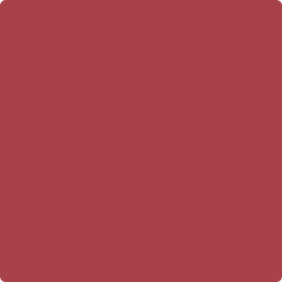 1316-Umbria: Red a paint color by Benjamin Moore avaiable at Clement's Paint in Austin, TX.