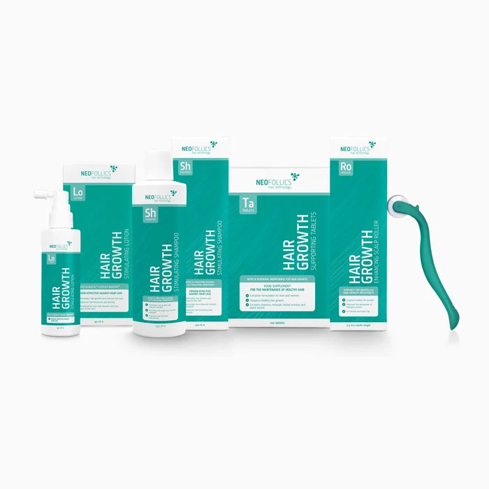 Hair Growth Androgenetic Alopecia routine product packaging