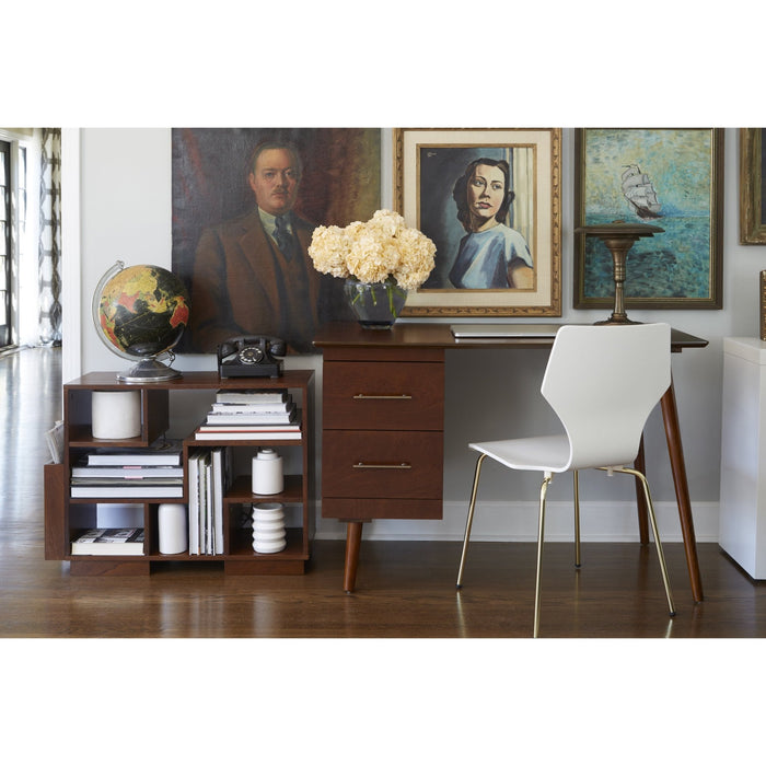 angelo:HOME Dining Chairs - Enna Bentwood/Metal set of 2 (white) - angelo:HOME - Dining Chairs