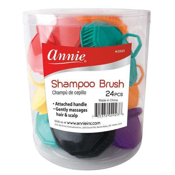 Annie Scalp Massage Brush, 24 Count, Asst Color