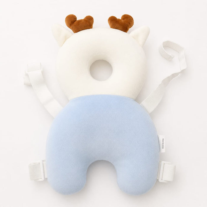Baby Head Protector - Large - Blue Horn