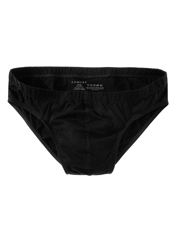 Black Innerwear Supima Cotton Brief- 1 pc Pack