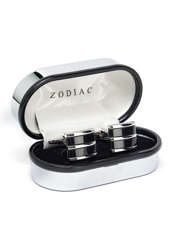 Black Stone Cufflinks