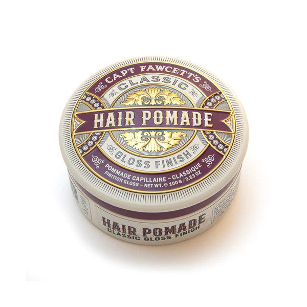 Captain Fawcett Classic Pomade 100g - Gloss Finish