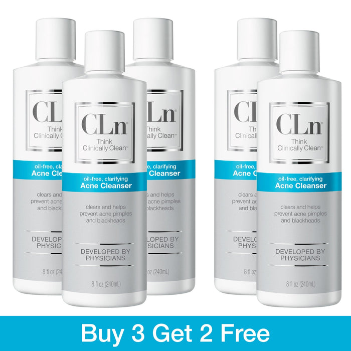CLn Acne Cleanser 8oz 5-Pack Shop All Products CLn Skin Care CLn Acne Cleanser 8oz 5-Pack
