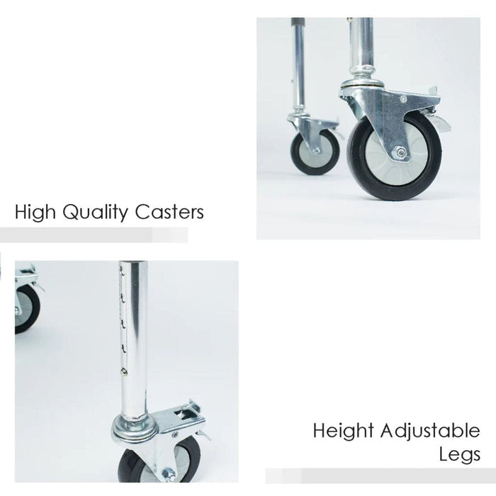 Commode chair with Wheels 4" | BION