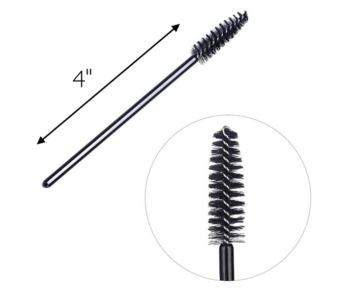 Disposable Eyelash Mascara Brushes | 100 ea.