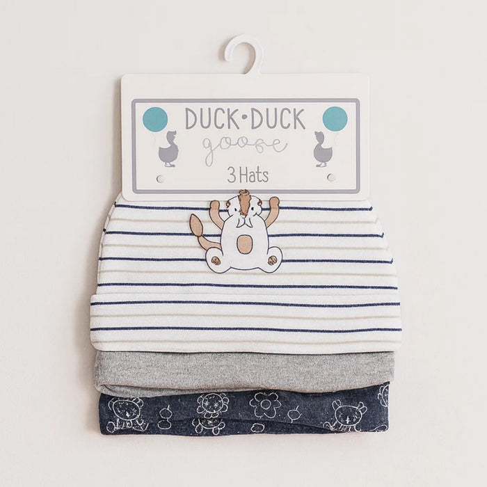 Duck Duck - Pack of 3 Hats - Boys