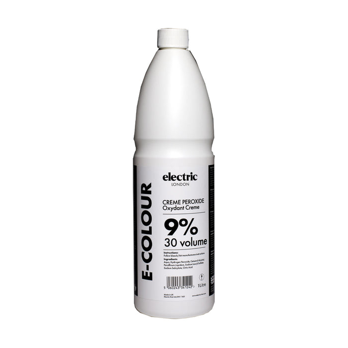 E-COLOUR 30 Vol 9% CREAM PEROXIDE 1L