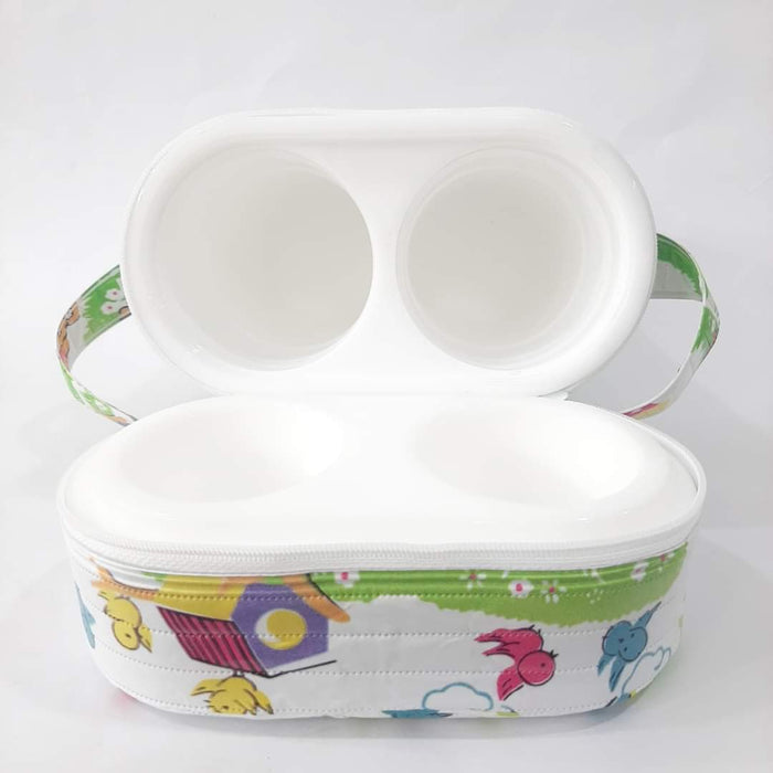 Flowers Feeder Cover With Bottles