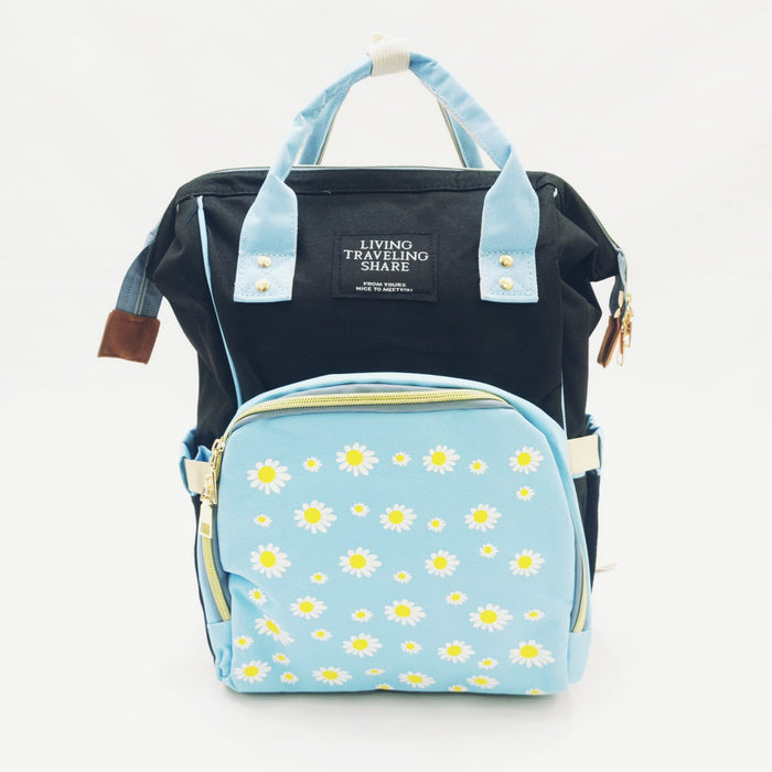 Light Blue & Black