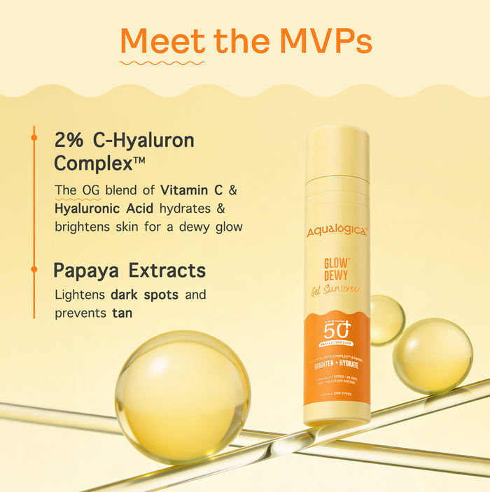 Vitamin C hyaluronic papaya extracts MVP ingredients