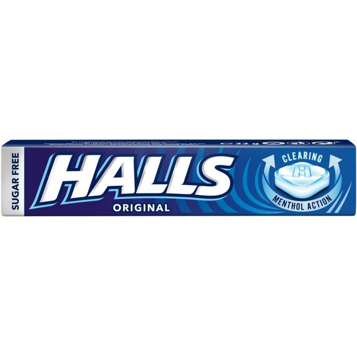 Halls Original Sugar Free, Clearing Menthol, Original Flavour, 20 x 33.5g (T)