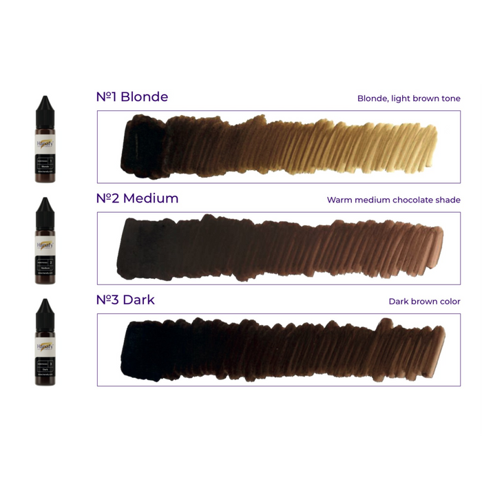Hanafy Hairstrokes Medium №2 Hybrid Pigment Supreme Permanent