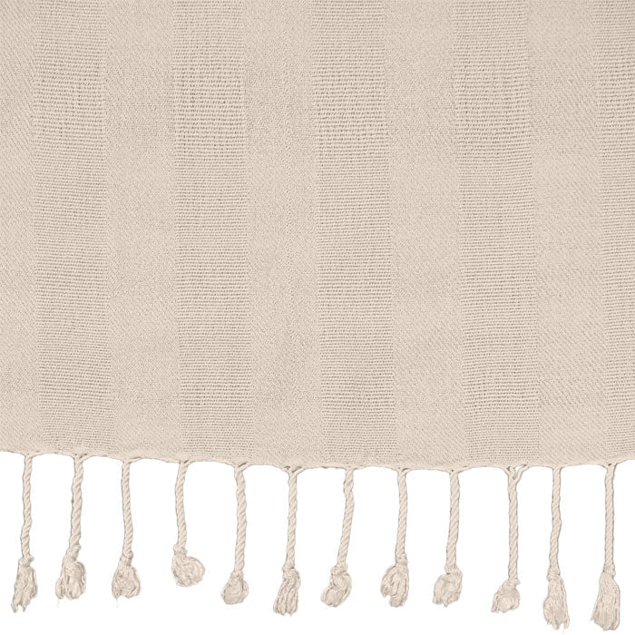 Handwoven Rayon Scarves with Twisted Fringe