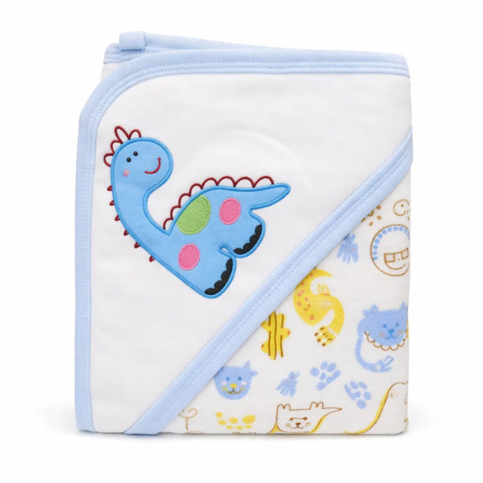 Kero Kids - Bath Towel - Blue - Dinosaur - Thailand