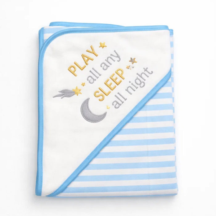 LHB - Hooded Cotton Wrap - Blue - Play All Day - Thailand