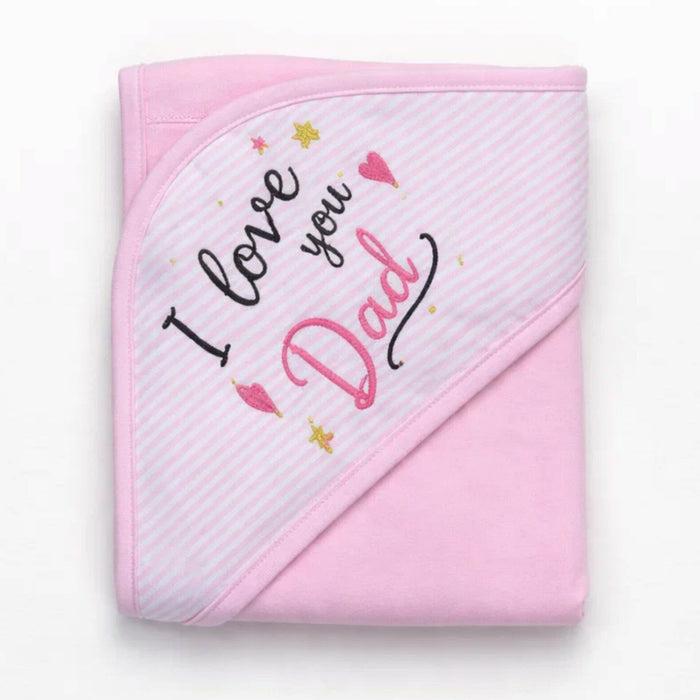 LHB - Hooded Cotton Wrap - Green - Love You Mom - Thailand