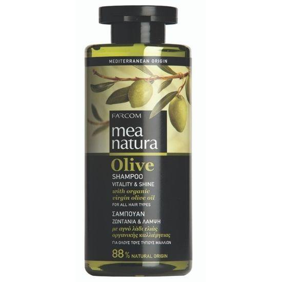 MEA NATURA Olive | Shampoo Vitality & Shine 300ml - New Hair Supplies Ireland