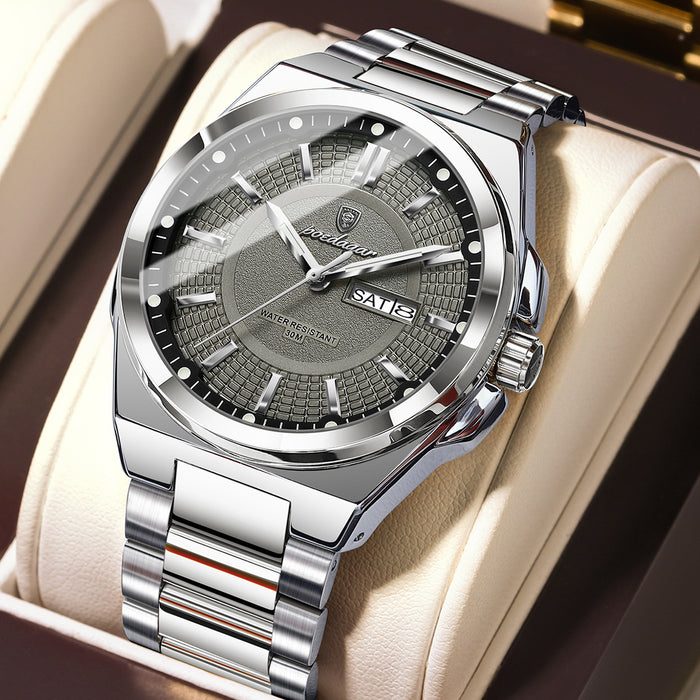 Silver Case Gray Surface