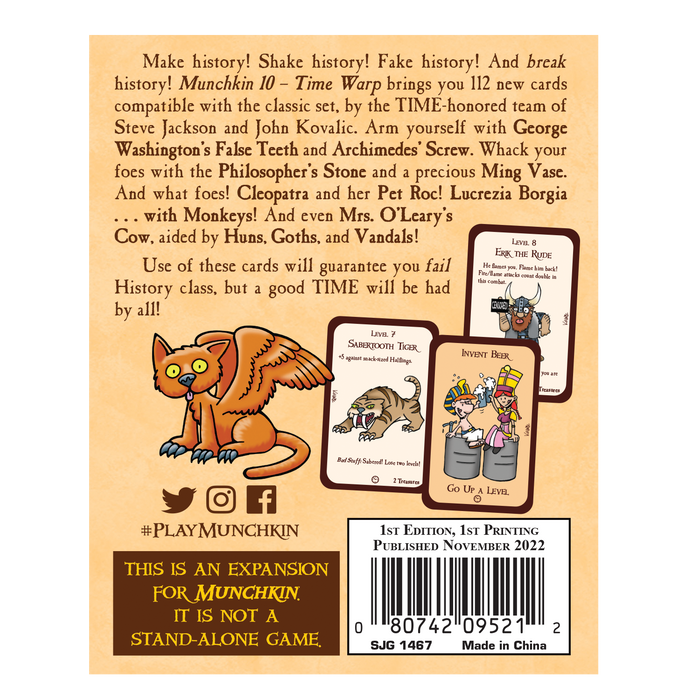 Munchkin 10 – Time Warp