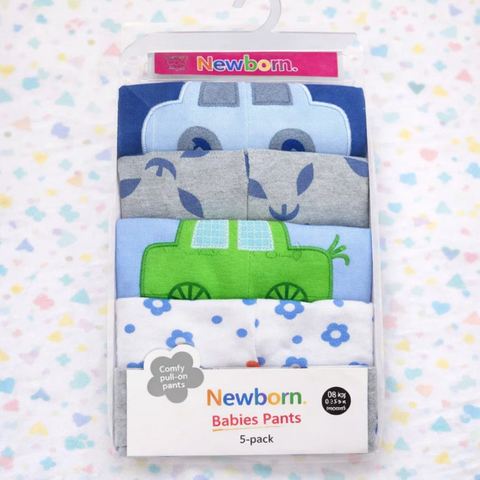 NB - Pack of 5 Trousers - Cars - 26