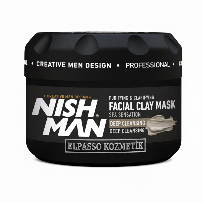 Nishman Facial Clay Mask - Çerçevesiz Alt Damga