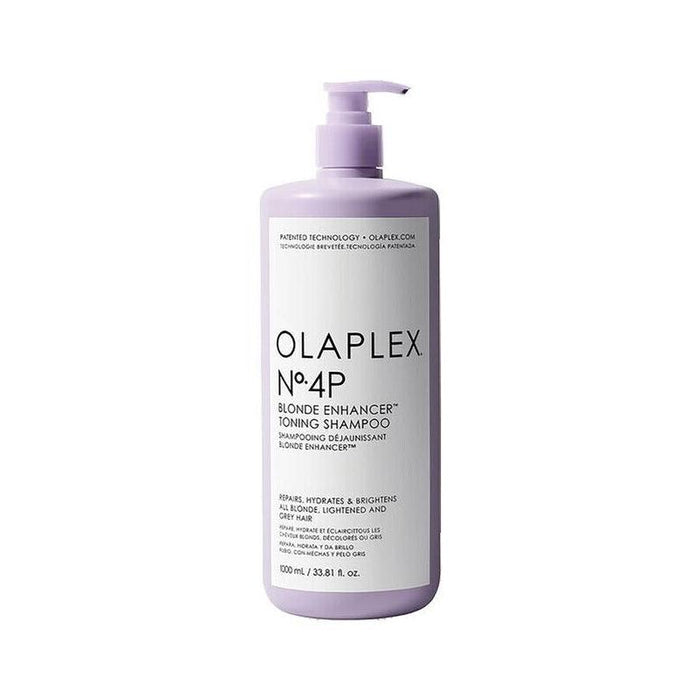 Olaplex No. 4P Blonde Enhancer Toning Shampoo 33.8oz - Olaplex | Available at Studio 360 Salon, Chatham, NJ