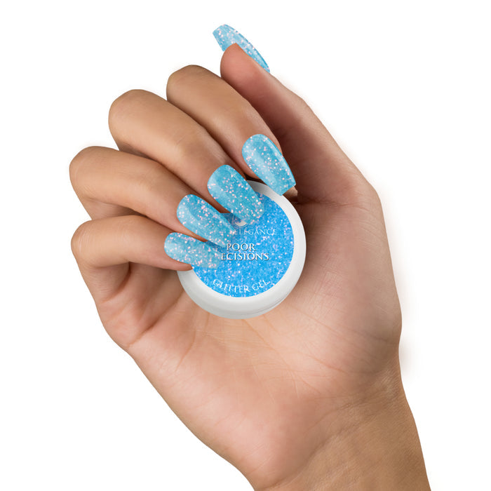 Poor Decisions ~ Glitter Gel | Light Elegance