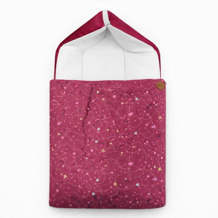 Silk - Hooded Carry Nest - Dark Pink - Fancy - 26
