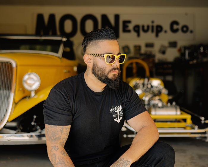The 45's - Mooneyes x Tres Noir - Yellow