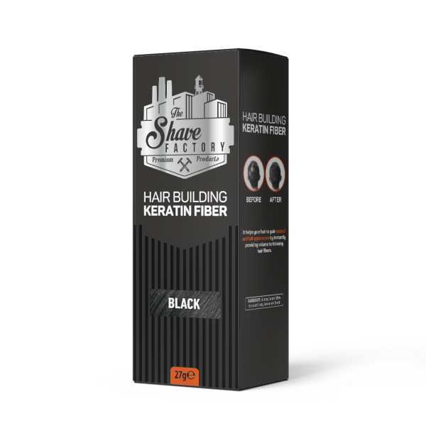 TSF HAIRBUILDING KERATIN FIBER BLACK - 27G