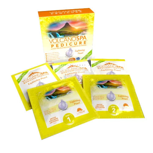Volcano Pedicure Spa 6 Steps - Jasmine Lightning Pearl