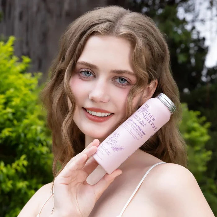 1 Year Supply (320x Washes) Nourishing Repair Conditioner For Thick, Damaged & Frizzy Hair Geranium & Rosemary