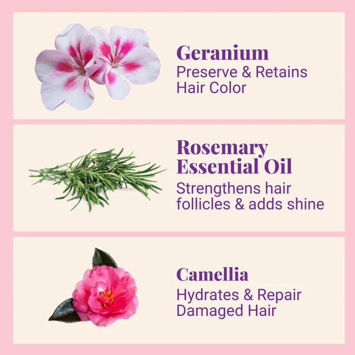 1 Year Supply (320x Washes) Nourishing Repair Conditioner For Thick, Damaged & Frizzy Hair Geranium & Rosemary