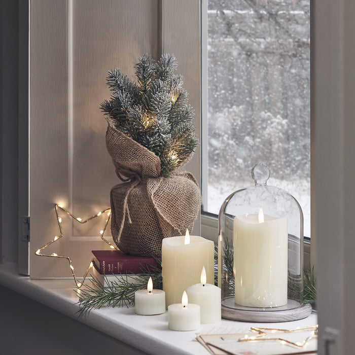 15cm Gold Osby Star Light Duo