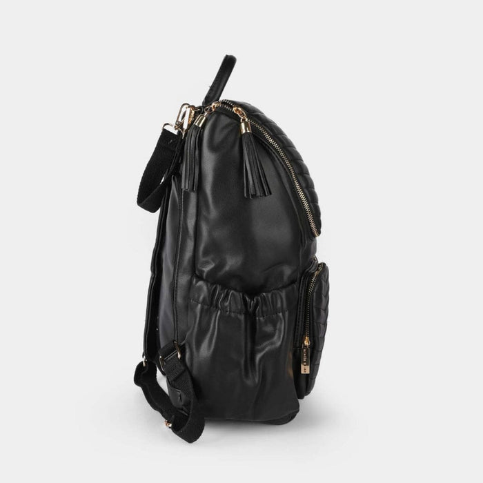 18 Pockets - Miella + Me - Diaper Backpack - Black