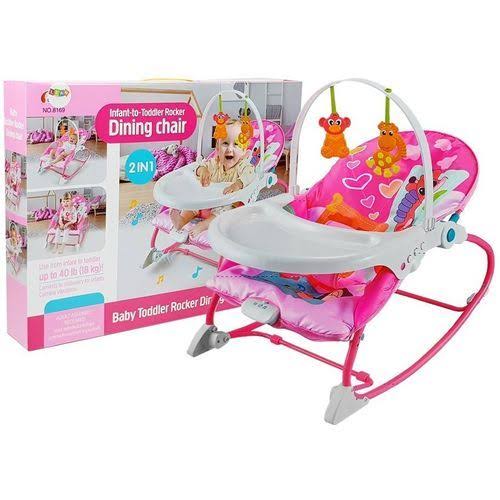 2 In 1 - Infant To Toddler - Rocker With Dining Chair