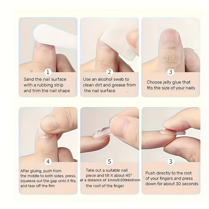 24pcs-set-press-on-nails M32