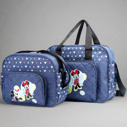 3 Pieces Mickey & Minnie Bag Set