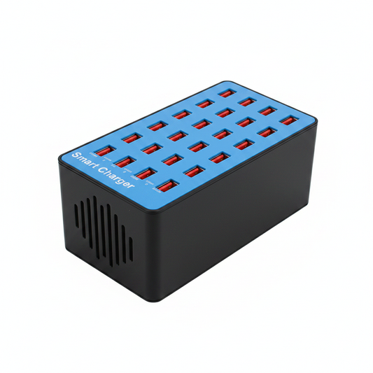 30-Port USB Charger Station – white background