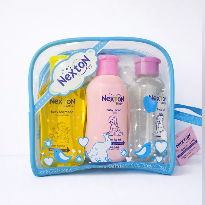 5 Pieces Nexton Baby Gift Set Pouch - Small