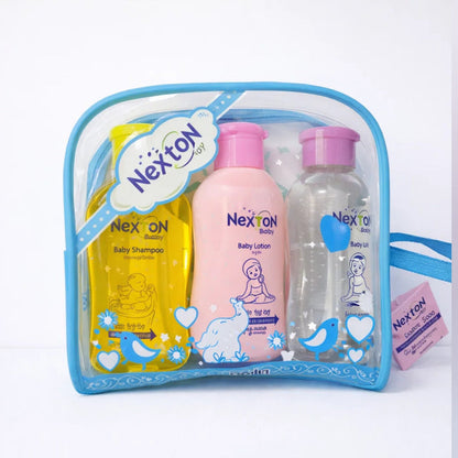 5 Pieces Nexton Baby Gift Set Pouch - Small