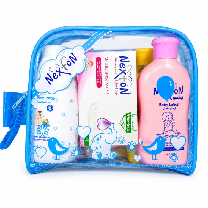 6 Pieces Nexton Baby Gift Set Pouch - Medium