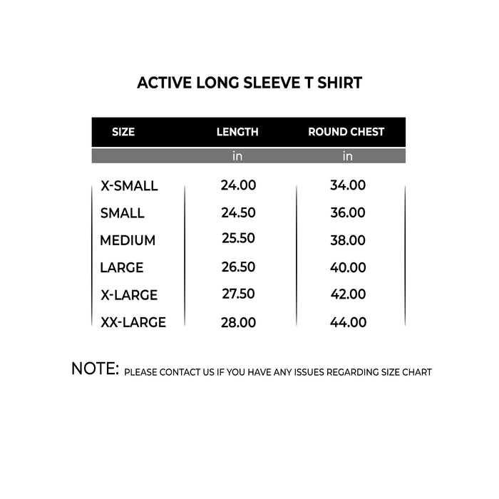 Active Long sleeve T-Shirt - IRONGEAR Fitness