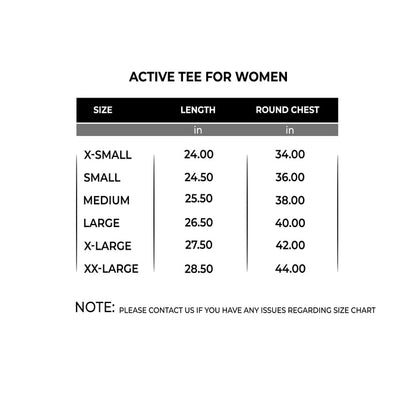 Active Tee For Women - IRONGEAR Fitness
