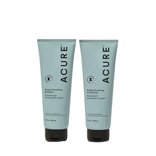 ACURE Simply Smoothing Shampoo and Conditioner Set - DOKAN