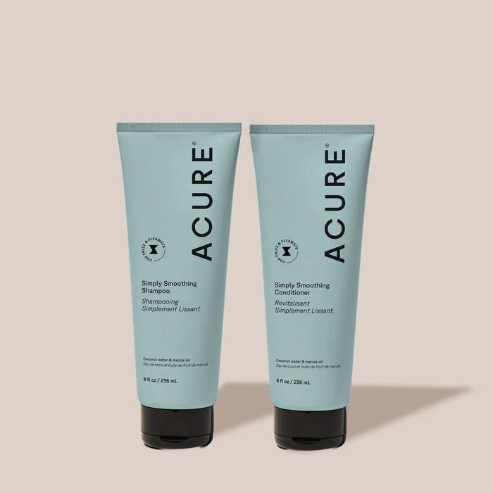 ACURE Simply Smoothing Shampoo and Conditioner Set - DOKAN
