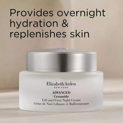 Provides overnight hydration and replenishes skin