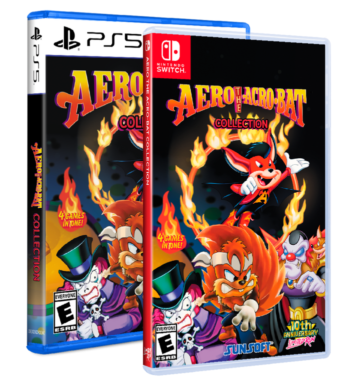 Aero the Acro-Bat Collection Standard Edition (Switch, PS5)